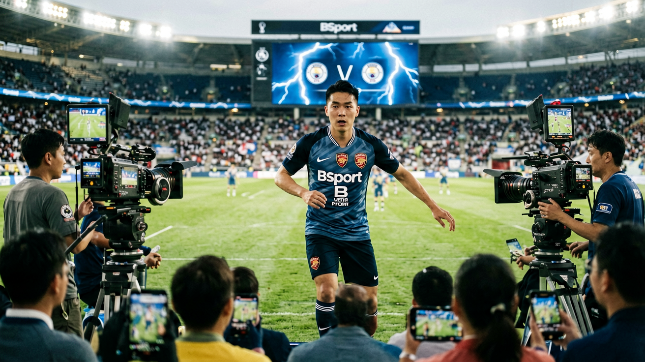 BSport必一运动高清直播画面、比分弹窗与实时控球率图表展示